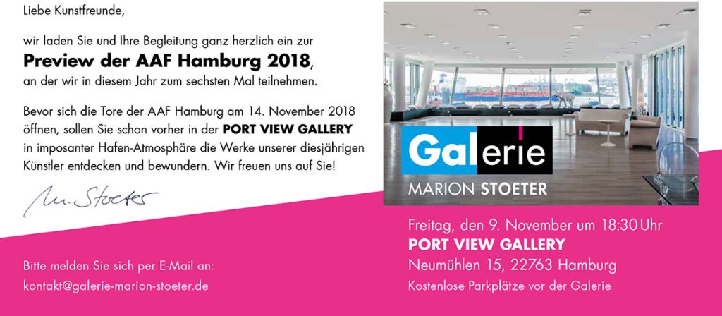Preview der AAF Hamburg 2018 Preview der AAF Hamburg 2018